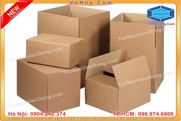 Sản xuất vỏ hộp Carton giá rẻ 